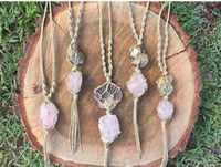 Crystal Macrame Necklace Workshop
