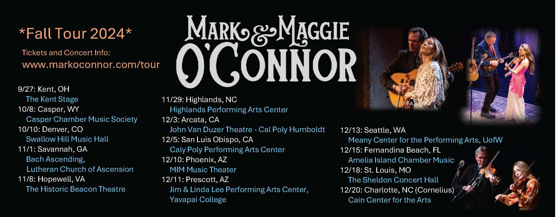 Mark O'Connor Official Website
