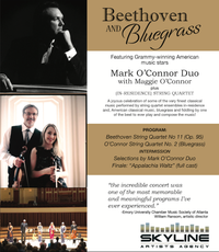 SOLD OUT: Mark O'Connor "Beethoven and Bluegrass" w. Maggie O'Connor and Vega Quartet