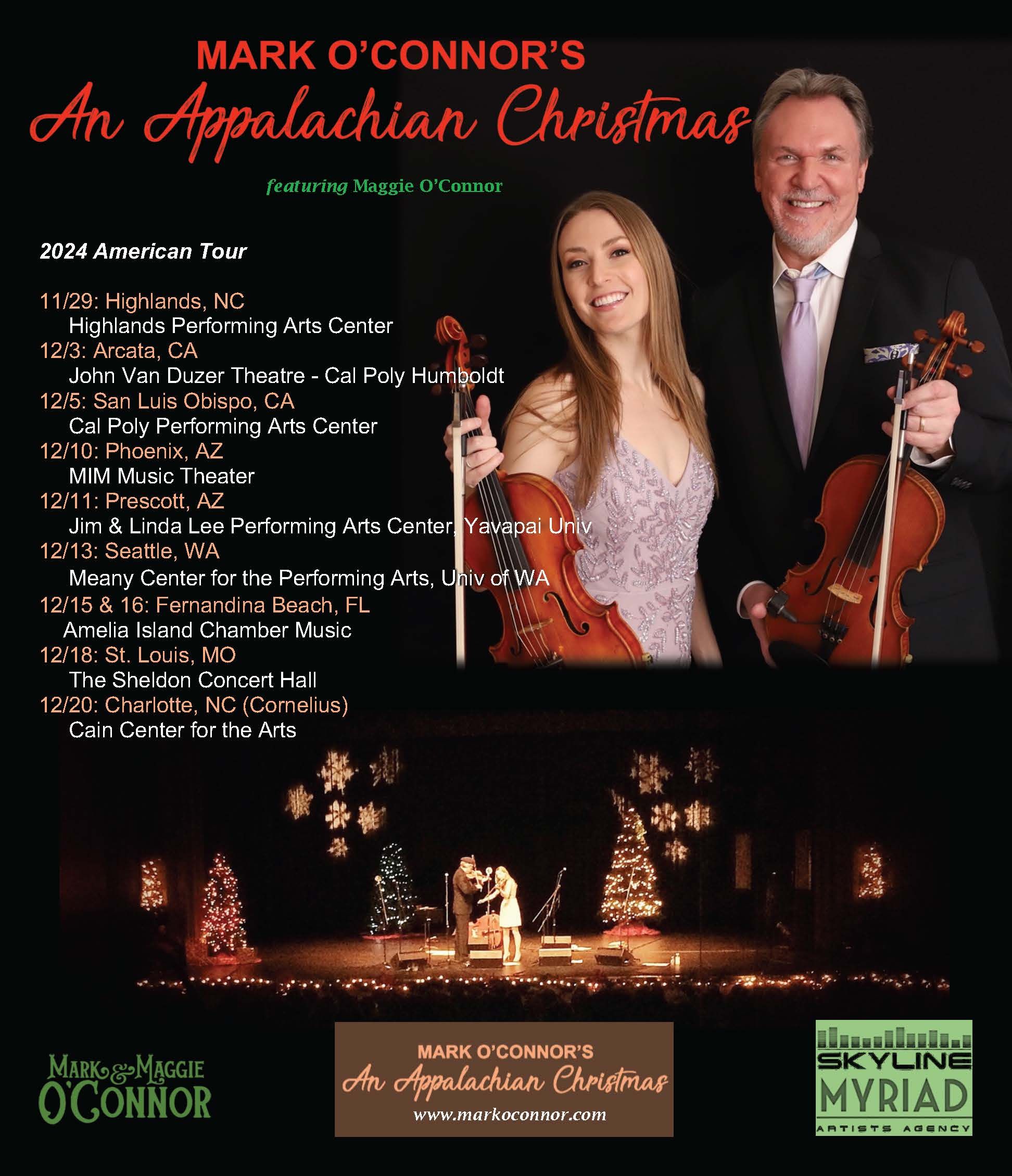 Mark O'Connor Official Website