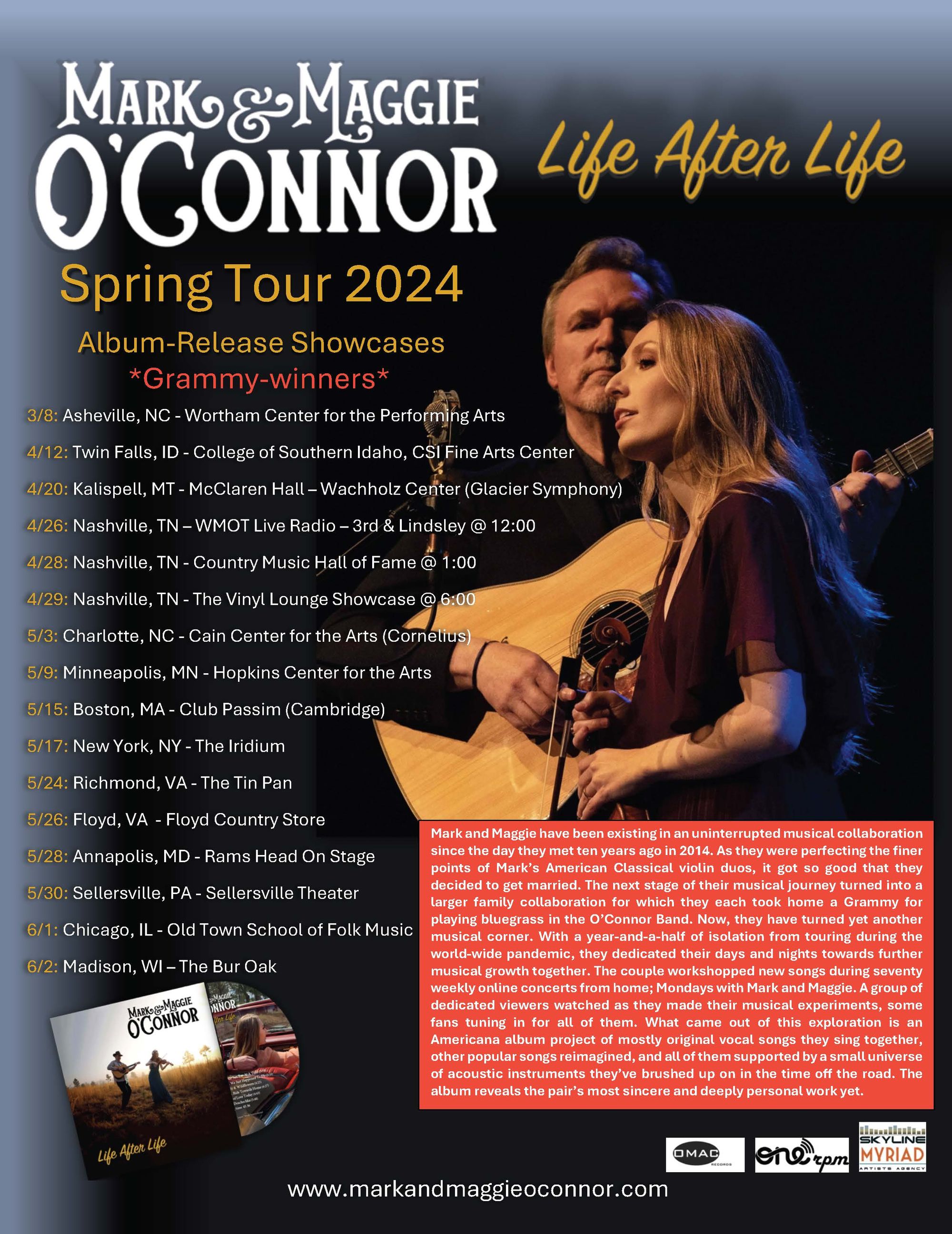Mark O'Connor Official Website