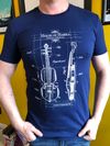VIOLIN PATENT T-SHIRT 