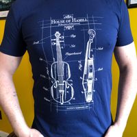 VIOLIN PATENT T-SHIRT 