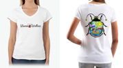 T-shirt #BelievingIsAchieving (V-neck)