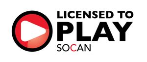 Our house concerts are licensed by SOCAN – further supporting our musicians and the folks who write the songs!