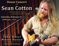House Concert with Sean Cotton