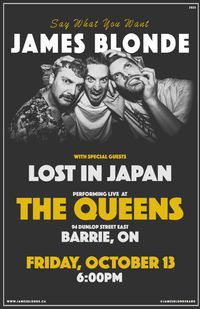 James Blonde in BARRIE with Lost in Japan