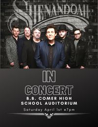 Shenandoah and Griffith&Company Concert, General Admission $25