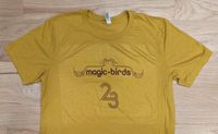 Magic Birds 23 Mustard T-Shirt
