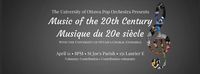 University of Ottawa Pop Orchestra: Music of the 20th Century