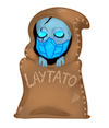 Laytato Sticker