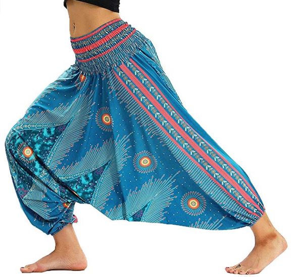 Peacock 2024 harem pants