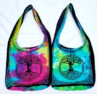 Tree of Life Tie Dye Bag