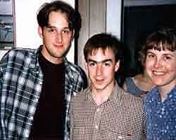 July 1996 with Alasdair Roberts & Jason Molina, at an instore at Adult Crash in New York
