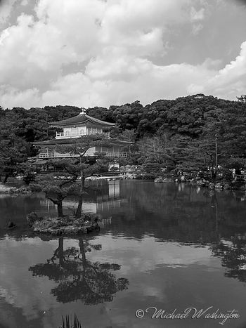 Golden Pavilion Monochrome
