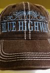 NEW!   Blue Highway Ball Cap - Vintage