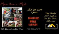 "More Than A Meal": Fundraising Dinner