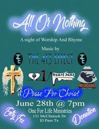 All or Nothing: A Night of Worship & Rhyme