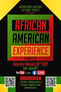 AFRICAN AMERICAN EXPERIENCE: Part 2