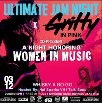 Ultimate Jam Night x Gritty In Pink: Women In Music Night