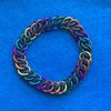 Stretchy Chainmail Bracelets (1/2" wide)