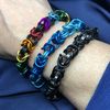 3/8" wide Chainmail Bracelets