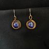 Swirl drop earrings - various stones