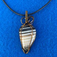 Banded Agate Pendant