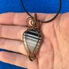 Banded Agate Pendant