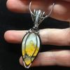 Bumblebee Jasper Pendant - 2 sizes