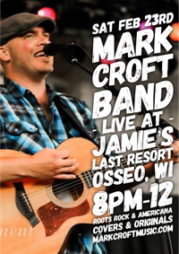 Mark Croft Band @ Jamie's Last Resort