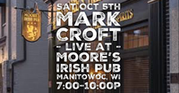 Mark Croft at Moore's Irish Pub