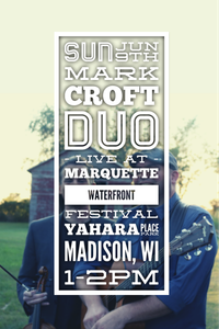 Mark Croft Duo at Marquette Waterfront Festival