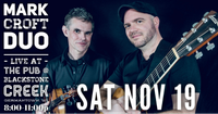 11/19 - Mark Croft Duo live at Pub @ Blackstone