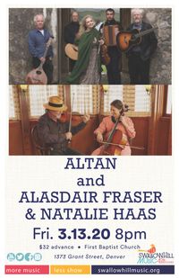 Alasdair Fraser & Natalie Haas AND Altan