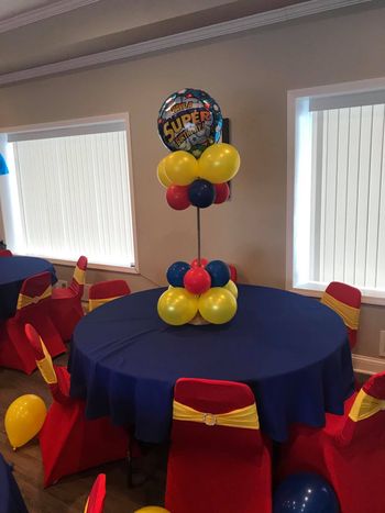 5 ft  balloon based centerpiece
