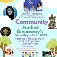 THE COMMUNITY FUNFEST GIVEAWAY'S