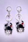 Handmade SpiderCherry Logo Keychains
