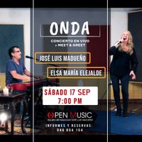 ONDA: Concierto + Meet & Greet con Elsa María Elejalde & José Luis Madueño