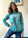 Nervous Long Sleeve T Seafoam Green