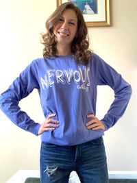 Nervous Long Sleeve T Indigo