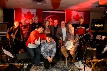 Sean Cullen and guests at our 1st Annual Stompin' Tom Party
