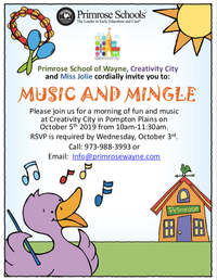 Primrose School- Music & Mingle! (FREE EVENT)