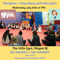 Storytime & Sing-along with Miss Jolie!