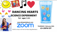 Dancing Hearts Science Experiment!
