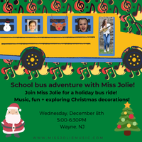 Holiday Bus Ride Adventure with Miss Jolie 