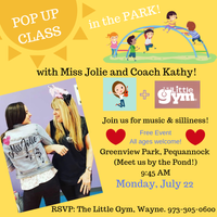 Music Pop up in the park (with Coach Kathy!)