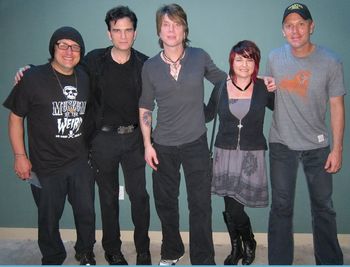 The Goo Goo Dolls, Robby Takac, Chris, John Rzeznik, Donna, Mike Malinin
