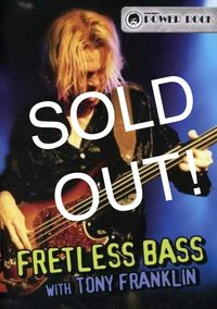 SOLD OUT! Tony Franklin 1990 Fretless Instructional Course - personally signed DVD