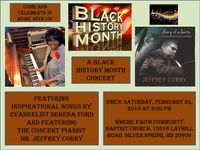 Black History Music Concert